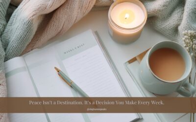 The Life Edit: 5 Questions That Helped Me Design a Better Week