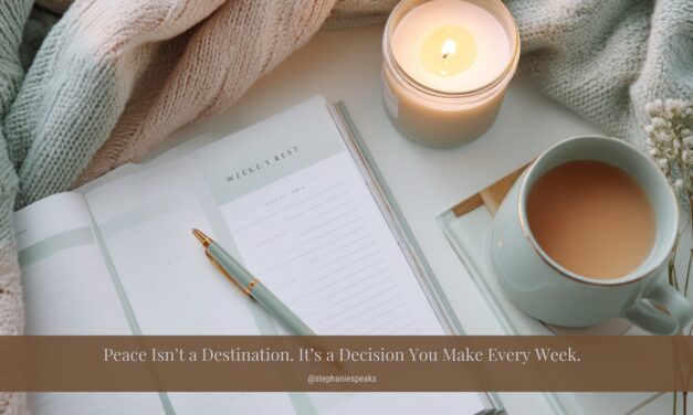 The Life Edit: 5 Questions That Helped Me Design a Better Week